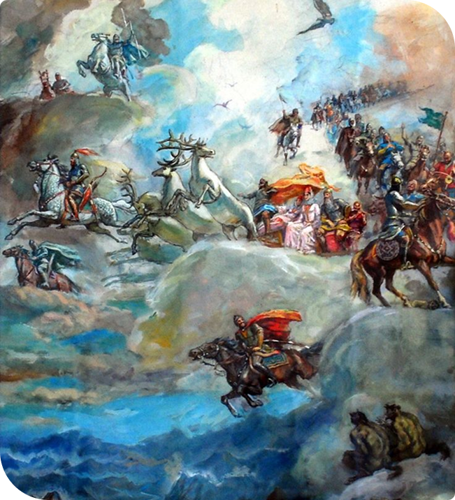 Историческая сцена